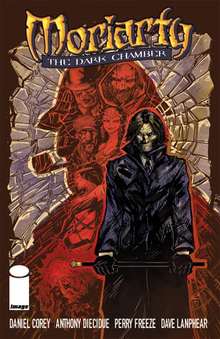 Couverture de « Moriarty : The Dark Chamber de Corey et Diecidue »