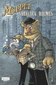 Couverture de « Muppet Sherlock Holmes de Storck, Mebbergon et Lamb »