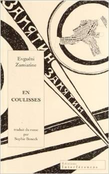 Couverture de « En coulisses de Evguéni Zamiatine »