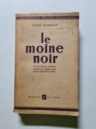 Couverture de « Le Moine Noir de Anton Tchekhov »