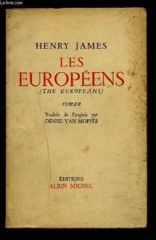 Couverture de « Les Européens de Henry James »
