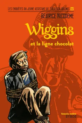 Couverture de « Wiggins et la ligne chocolat de Béatrice Nicodème »